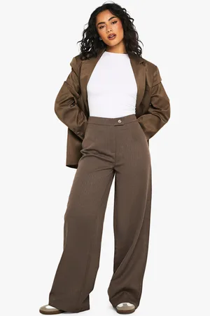 Boohoo Pantalon Droit Texturé