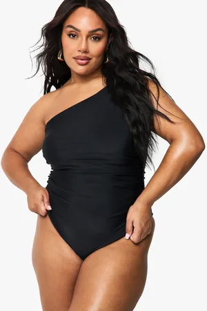 Boohoo Grande Taille,Maillot De Bain Asymétrique