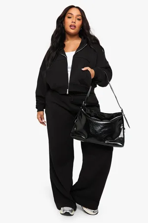 Boohoo Grande Taille,Jogging Large En Velours Côtelé