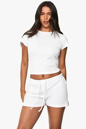 Boohoo Short Noué En Tissu Gaufré