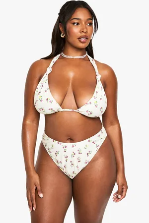 Boohoo Grande Taille,Ensemble De Bikini Imprimé