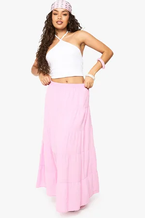 Boohoo Jupe Longue Tissée