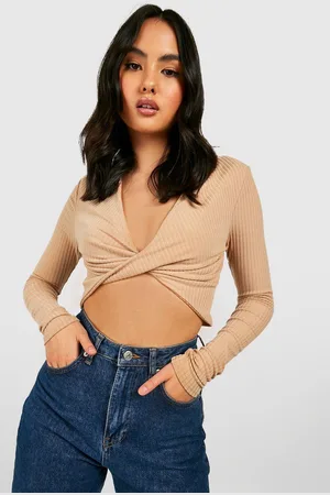 Boohoo Pull Court En Maille Torsadée