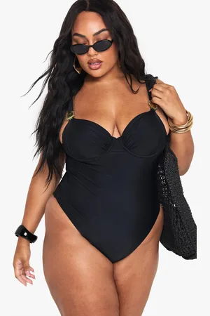 Boohoo Grande Taille,Maillot De Bain À Imprimé Soleil
