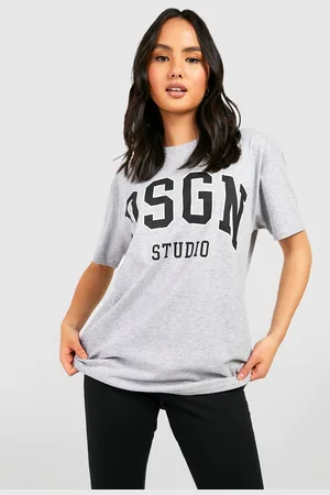 Boohoo T,Shirt Oversize À Slogan Dsgn Studio