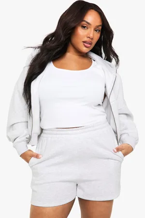 Boohoo Grande Taille,Short À Taille Épaisse