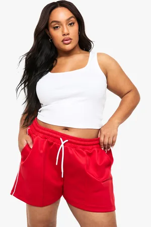 Boohoo Grande Taille,Short À Rayures