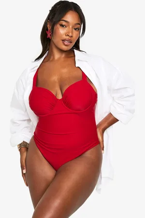 Boohoo Grande Taille,Maillot De Bain Basique