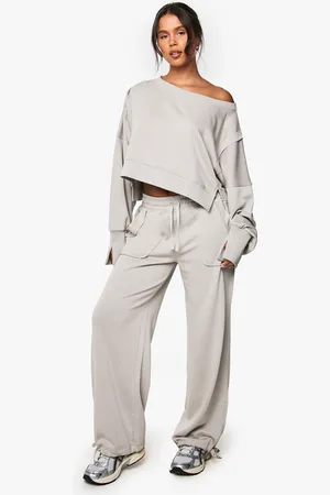 Boohoo Jogging Droit Délavé