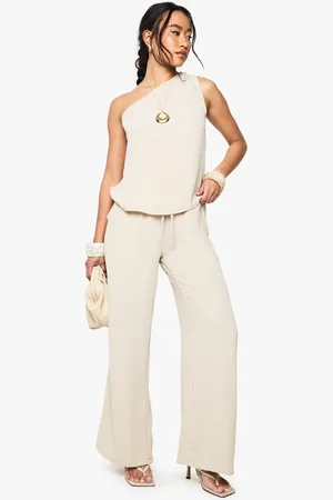 Boohoo Pantalon Large Tissé