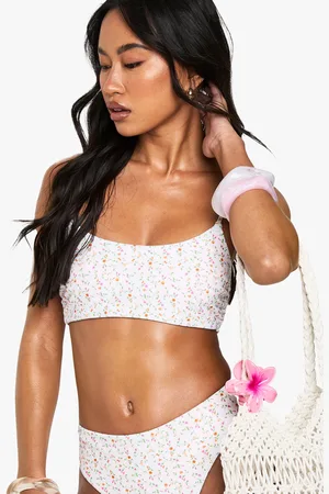 Boohoo Haut De Maillot Fleuri