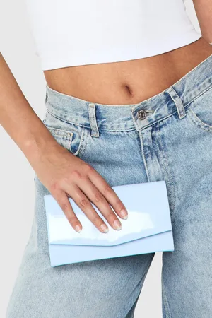 Boohoo Pochette Enveloppe Vernie