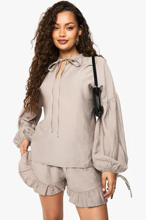 Boohoo Short À Volants