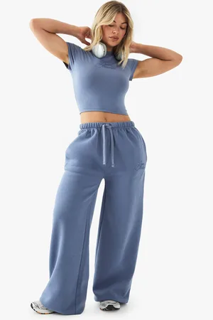 Boohoo Jogging Droit À Slogan Dsgn Studio