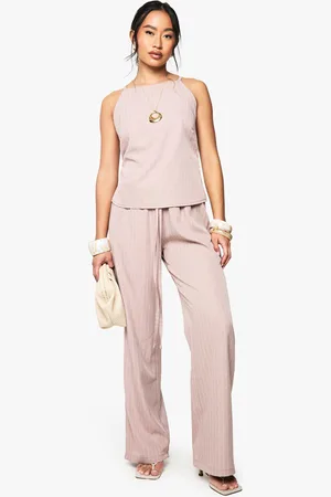 Boohoo Pantalon Droit À Rayures Fines