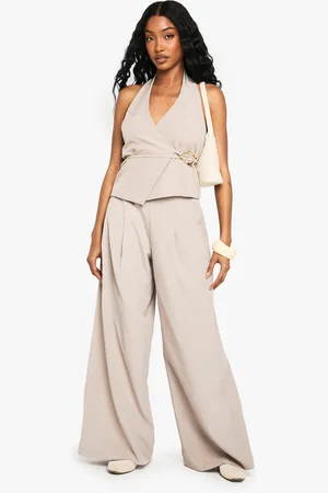 Boohoo Pantalon Large Tissé
