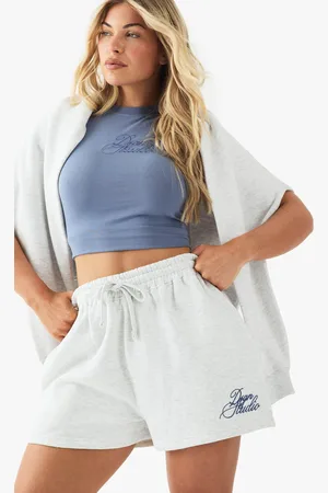 Boohoo Short En Sweat À Slogan Dsgn Studio