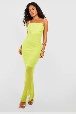 Boohoo Robe Longue En Mesh