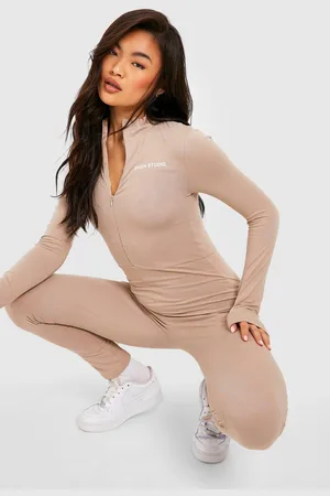 Boohoo Combinaison Moulante Zippée