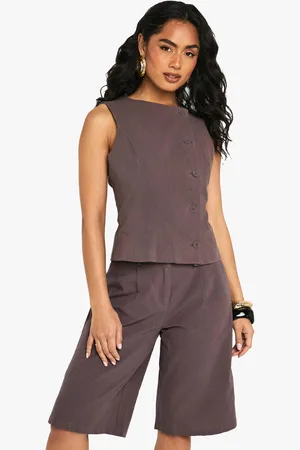 Boohoo Gilet De Costume Asymétrique