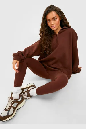 Boohoo Ensemble Avec Sweat Zippé Et Legging