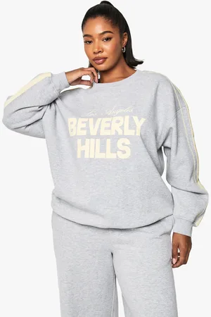 Boohoo Grande Taille,Sweat Oversize À Rayures