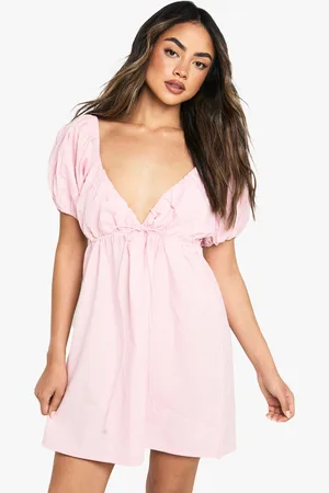 Boohoo Robe Babydoll En Coton
