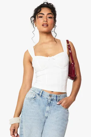 Boohoo Corset À Détails Contrastants