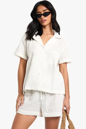 Boohoo "Petite",Ensemble Avec Pantalon Rayé