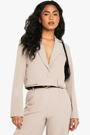 Boohoo Blazer À Poches Contrastantes