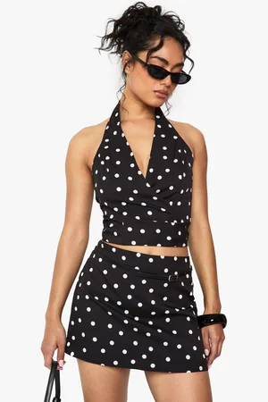 Boohoo Mini,Jupe À Pois