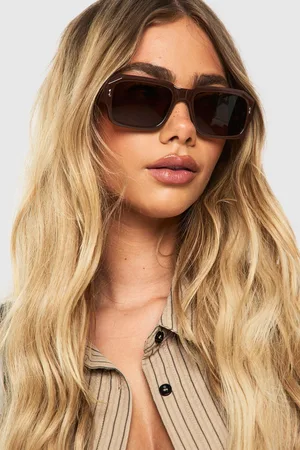 Boohoo Lunettes De Soleil Carrées Épaisses