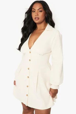 Boohoo Grande Taille,Robe Chemise