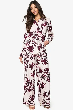Boohoo Pantalon Large Basique À Imprimé Fleuri