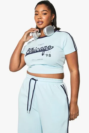 Boohoo "Plus" Chicago Fitted Top