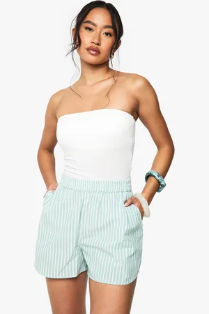 Boohoo Short Rayé Tissé