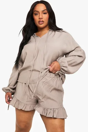 Boohoo Grande Taille,Blouse À Attaches