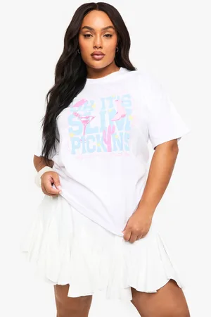 Boohoo "Plus" Slim Pickins Oversized T,Shirt