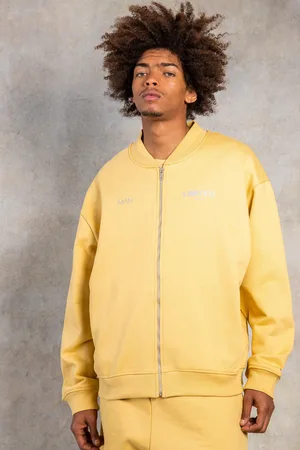 Bomber discount jaune homme