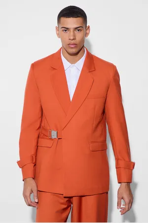 Boohoo Veste de costume large à ceinture homme - - 42