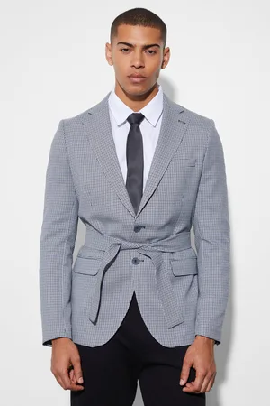 Boohoo Blazer cintré à ceinture homme - - 38