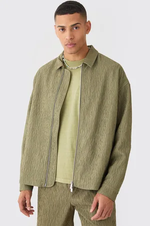 Boohoo Veste Harrington satinée homme - - 40