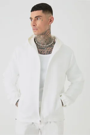 Boohoo Tall - Veste à capuche habillée en coton homme - - 40