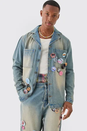 Boohoo Surchemise à écusson homme - - S