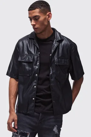 Boohoo Surchemise oversize à manches courtes homme - - L