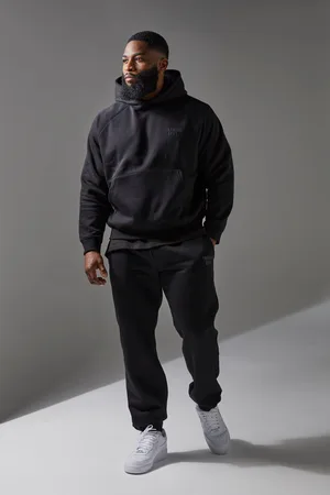 Boohoo Survêtement avec sweat à capuche et jogging homme - - S