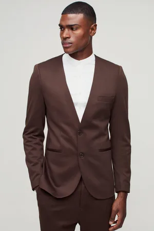 Boohoo Blazer cintré en jersey homme - - 34