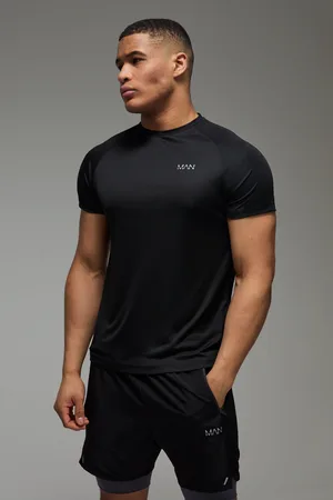 Boohoo T-shirt de sport moulant en mesh - MAN Active homme - - S