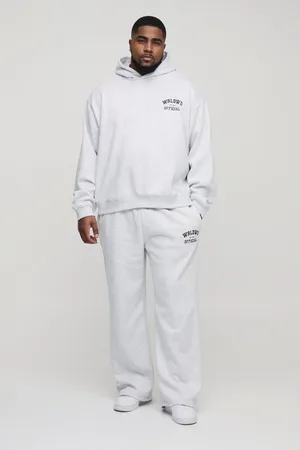 Boohoo Grande taille - Survêtement oversize avec sweat à capuche - Official homme - - XXXL