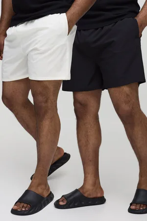 Boohoo Grande taille - Lot de 2 shorts de bain courts homme - - XXXL